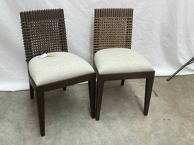 Jansen furniture capri eetkamerstoel (6x) - afbeelding 3 van  7