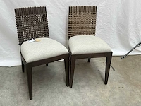 Jansen furniture capri eetkamerstoel (6x) - afbeelding 3 van  7