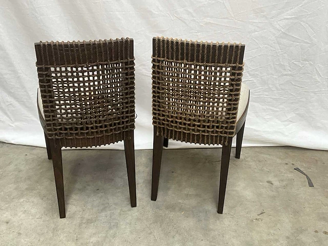 Jansen furniture capri eetkamerstoel (6x) - afbeelding 4 van  7