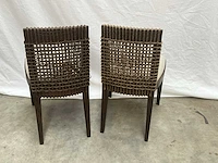 Jansen furniture capri eetkamerstoel (6x) - afbeelding 4 van  7