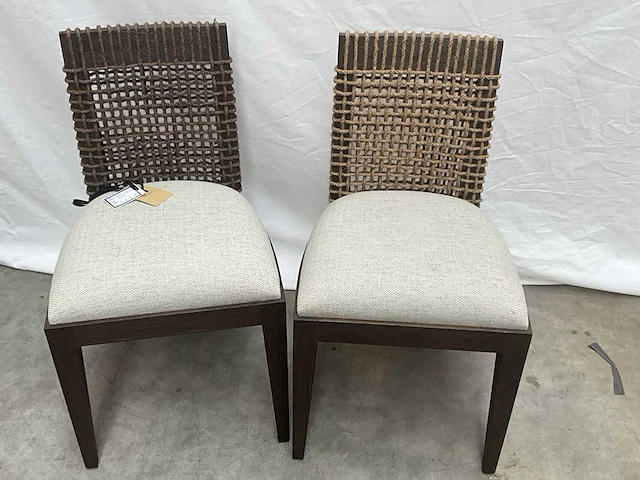 Jansen furniture capri eetkamerstoel (6x) - afbeelding 6 van  7