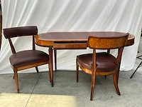 Jansen furniture clara bureau met 2 stoelen