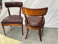 Jansen furniture clara bureau met 2 stoelen - afbeelding 10 van  10