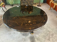 Jansen furniture dumont eetkamertafel chinoiserie - afbeelding 1 van  8
