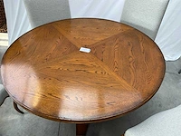 Jansen furniture eetkamerset met 4 stoelen - afbeelding 4 van  7