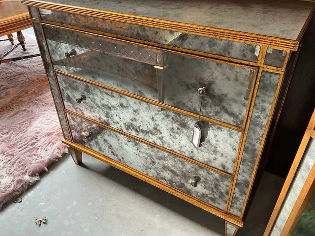 Jansen furniture eglomised commode - afbeelding 3 van  5