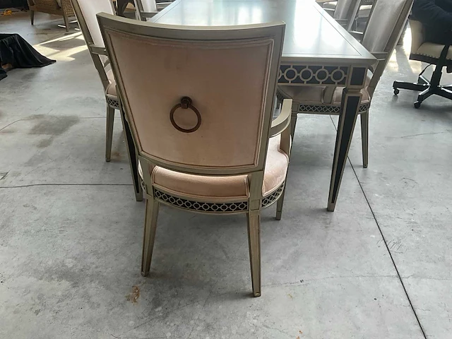 Jansen furniture maureen eetkamerset met 6 stoelen - afbeelding 2 van  12