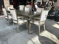 Jansen furniture maureen eetkamerset met 6 stoelen - afbeelding 1 van  12