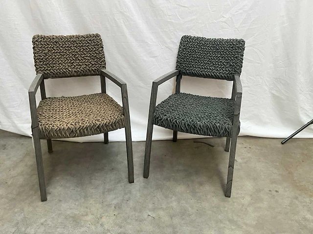 Jansen furniture pensiluna eetkamerstoel (6x) - afbeelding 3 van  6