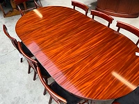 Jansen furniture plain eetkamertafel met stoelen - afbeelding 3 van  9