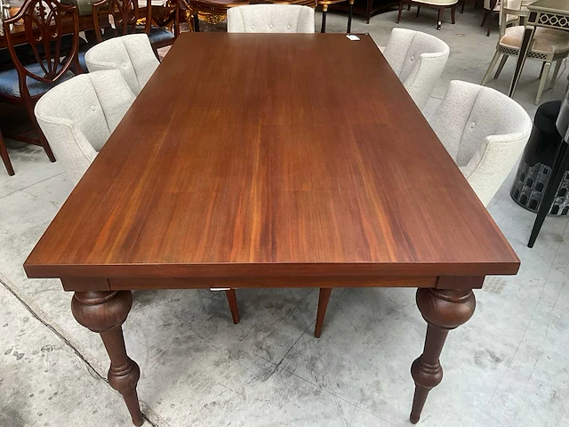 Jansen furniture thorne eetkamerset met 6 stoelen - afbeelding 8 van  11