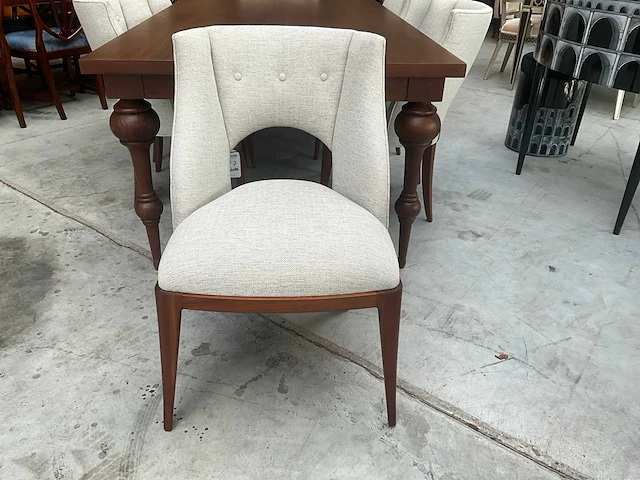 Jansen furniture thorne eetkamerset met 6 stoelen - afbeelding 10 van  11