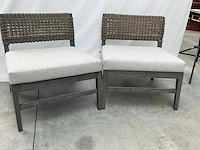 Jansen furniture tribeka fauteuil (4x) - afbeelding 3 van  9