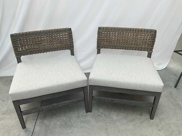 Jansen furniture tribeka fauteuil (4x) - afbeelding 4 van  9