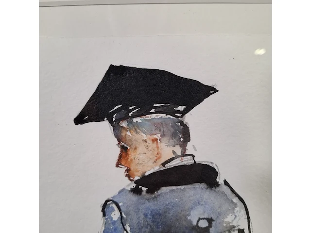 Japanse aquarel, maya wildevuur, hoogleraar - afbeelding 2 van  8