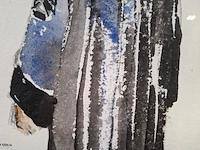 Japanse aquarel, maya wildevuur, hoogleraar - afbeelding 3 van  8