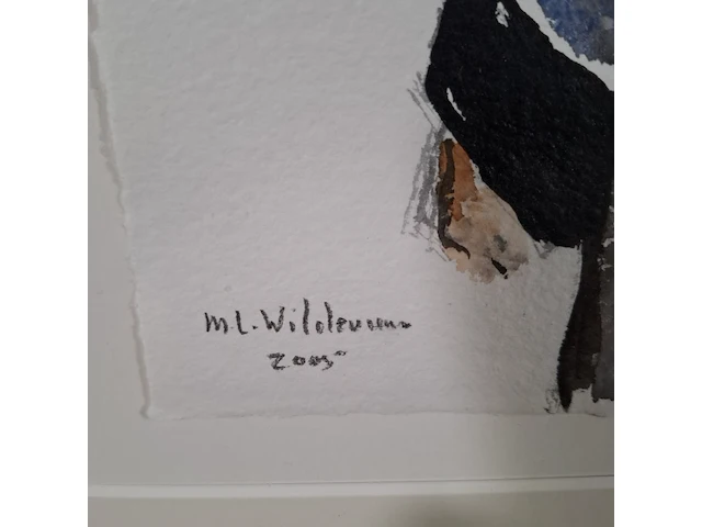 Japanse aquarel, maya wildevuur, hoogleraar - afbeelding 4 van  8