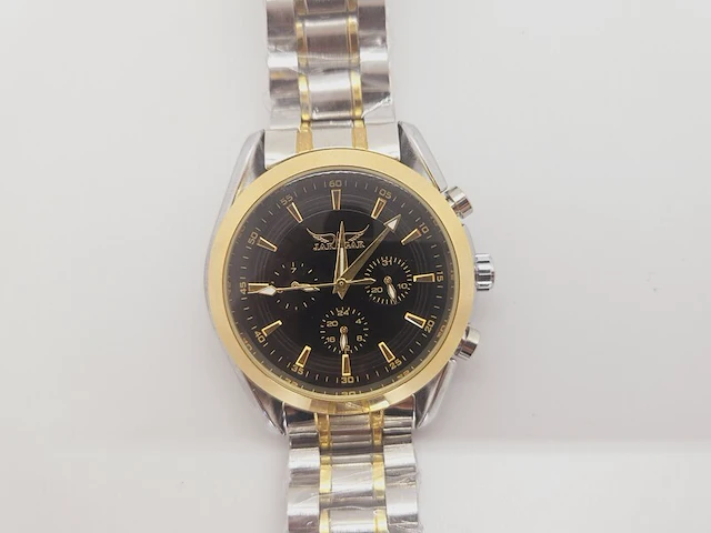 Jaragar two-tone automatisch herenhorloge - nieuw - afbeelding 2 van  8