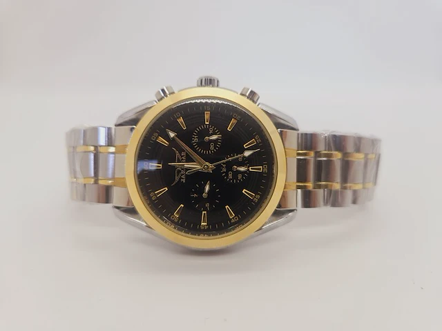 Jaragar two-tone automatisch herenhorloge - nieuw - afbeelding 3 van  8
