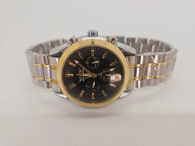 Jaragar two-tone automatisch herenhorloge - nieuw - afbeelding 4 van  8