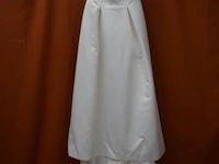 Jarice trouwjurk, strapless - model pure collection iilsa ottoman - maat 40 - afbeelding 6 van  10
