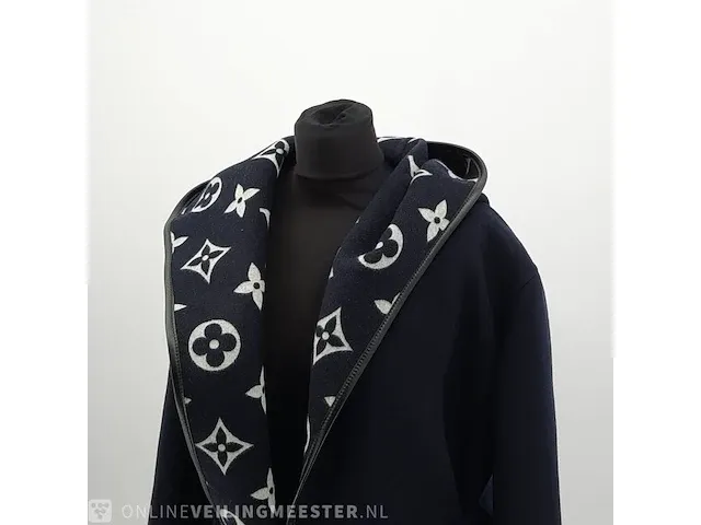 Jas, maat 36 louis vuitton, short hooded wrap coat - afbeelding 2 van  9