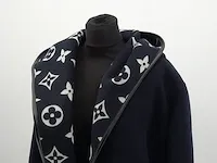 Jas, maat 36 louis vuitton, short hooded wrap coat - afbeelding 2 van  9