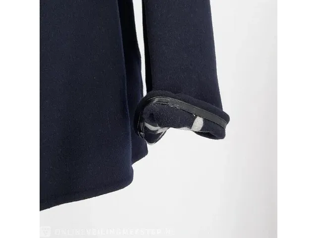 Jas, maat 36 louis vuitton, short hooded wrap coat - afbeelding 3 van  9