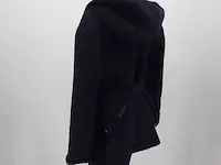 Jas, maat 36 louis vuitton, short hooded wrap coat - afbeelding 6 van  9
