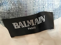 Jas, maat 38 balmain, tweed double brested blazer - afbeelding 6 van  7