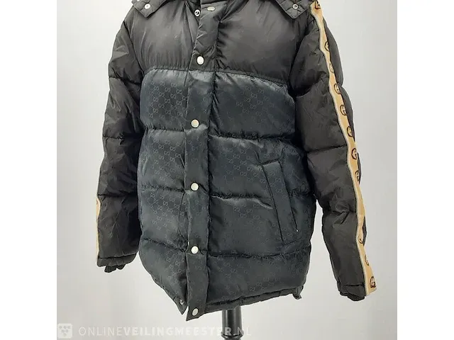 Jas, maat 44 gucci, gg jacquard nylon padded coat - afbeelding 3 van  7