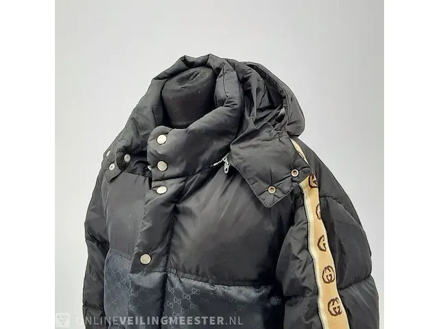 Jas, maat 44 gucci, gg jacquard nylon padded coat - afbeelding 4 van  7