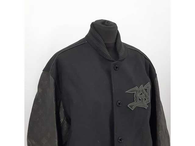 Jas, maat 48, louis vuitton, as mng embossed mix leather blouson - afbeelding 2 van  7