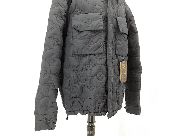 Jas, maat 56 louis vuitton, monogram puffer jacket - afbeelding 3 van  6