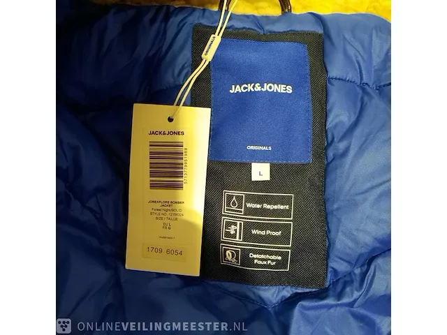 Jas, maat l jack&jones, jorexplore bomber jacket forest night - afbeelding 7 van  7