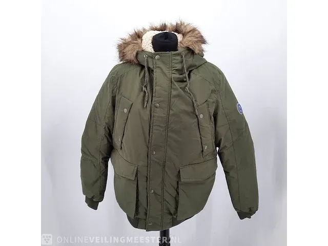 Jas, maat l jack&jones, jorexplore bomber jacket forest night - afbeelding 1 van  7