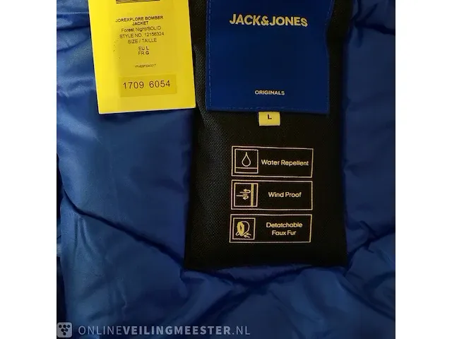 Jas, maat l jack&jones, jorexplore bomber jacket forest night - afbeelding 7 van  7