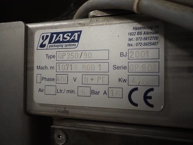 Jasa packaging systems - afbeelding 16 van  24