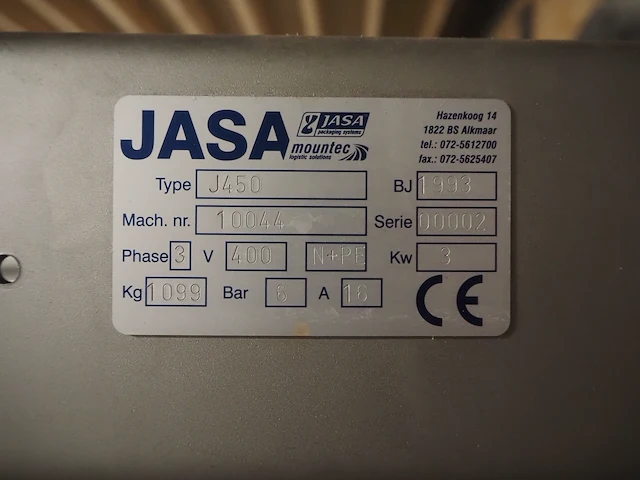 Jasa packaging systems - afbeelding 15 van  26