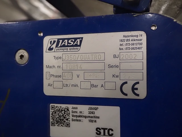 Jasa packaging systems - afbeelding 15 van  22