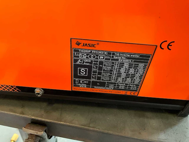 Jasic tig 200p tig-lasmachine - afbeelding 3 van  3