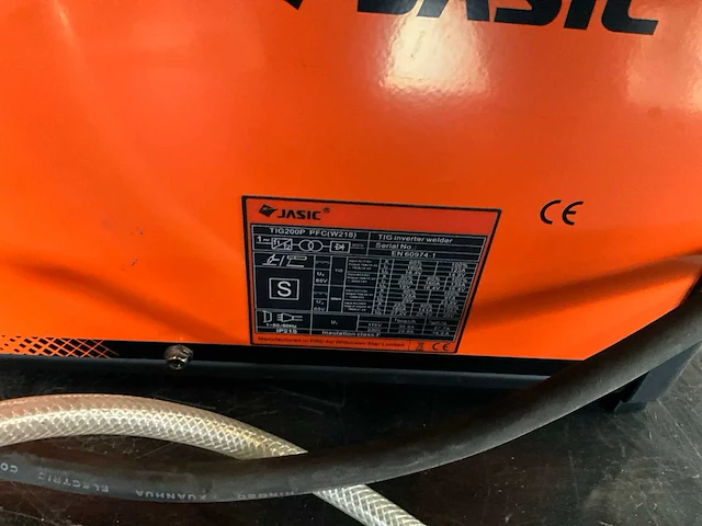Jasic tig 200p tig-lasmachine - afbeelding 5 van  5