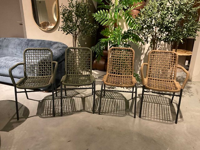 Java tuinstoel (4x) - afbeelding 1 van  13