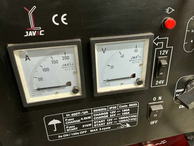 Javac energie 1800 booster acculader - afbeelding 5 van  8