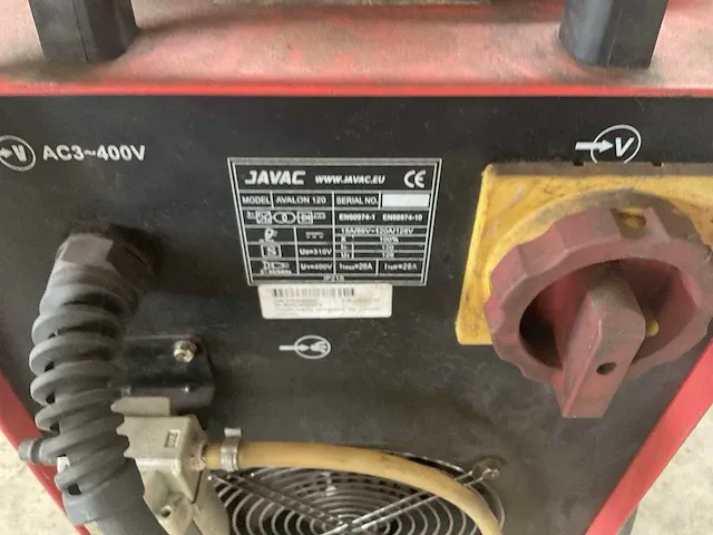 Javac plasmasnijder avalon 120 lasapparaat - afbeelding 5 van  6