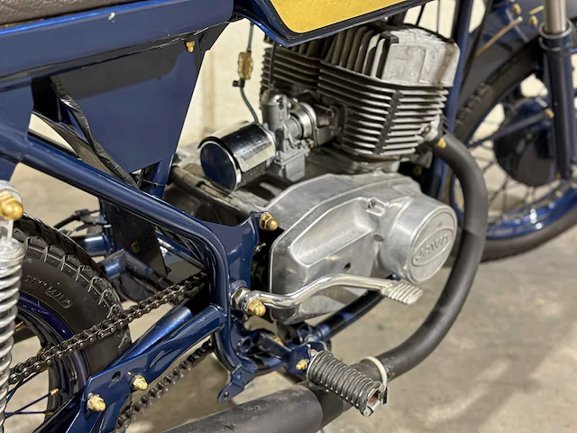 Jawa 350 cafe racer two-stroke 343cc 1991, ml-27-jz motorfiets - afbeelding 2 van  12