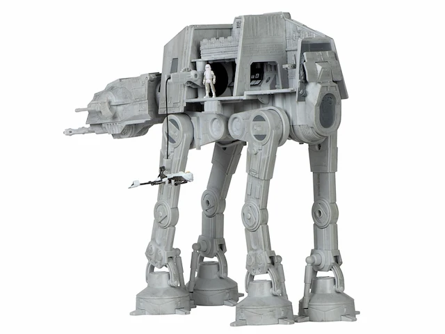 Jazwares star wars micro galaxy squadron feature voertuig met figuur assault class at-at 24 cm voertuigen - afbeelding 2 van  4
