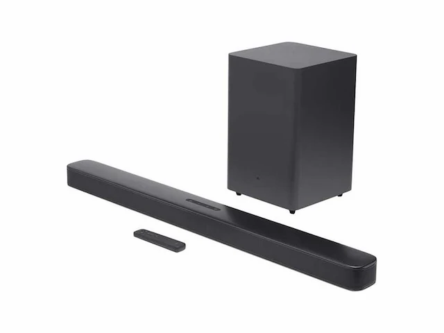 Jbl bar 2.1 deep bass - soundbar met draadloze subwoofer - zwart - afbeelding 1 van  2