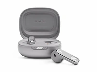 Jbl live flex in-ear bluetooth koptelefoon met 40 uur batterijduur noise cancelling en waterdicht zilver - afbeelding 1 van  4