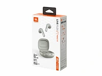 Jbl live flex in-ear bluetooth koptelefoon met 40 uur batterijduur noise cancelling en waterdicht zilver - afbeelding 2 van  4